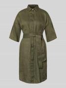 0039 Italy Regular Fit Leinenkleid aus reinen Leinen Modell 'Derby' in...