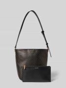 CK Calvin Klein Bucket Bag in Leder-Optik in Black, Größe 1