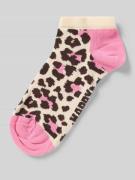 Happy Socks Sneakersocken aus Baumwoll-Mix Modell 'LEO' in Offwhite, G...