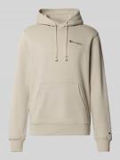 CHAMPION Hoodie mit Kapuze in Beige, Größe M