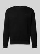 Jack & Jones Sweatshirt mit Label-Print in Black, Größe L