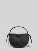 Guess Handtasche mit Ziersteinbesatz Modell 'ELSIE' in Black, Größe 1