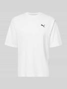 PUMA PERFORMANCE T-Shirt mit Rundhalsausschnitt in Weiss, Größe L