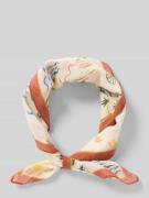 Jake*s Casual Bandana in quadratischem Design in Ecru, Größe 1