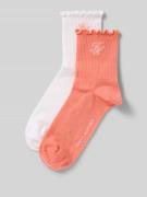 Tommy Hilfiger Socken aus Baumwoll-Mix im 2er-Pack in Apricot, Größe 3...