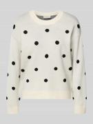 FREE/QUENT Strickpullover aus Viskose-Mix Modell 'Flow' in Beige, Größ...