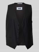 CINQUE Weste mit V-Ausschnitt und Knopfleiste Modell 'Totti' in Black,...