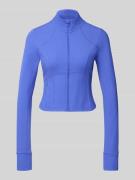 Fabletics Slim Fit Jacke mit Stehkragen Modell 'Storm' in Blau, Größe ...