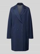 WHITE LABEL Mantel mit Reverskragen und Eingrifftaschen in Marine, Grö...