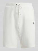 Polo Ralph Lauren Regular Fit Sweatshorts aus Baumwoll-Mix in Weiss, G...
