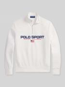 Polo Ralph Lauren Relaxed Fit Troyer aus Baumwoll-Mix in Weiss, Größe ...