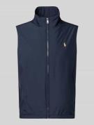 Polo Ralph Lauren Regular Fit Weste mit Logo-Detail in Marine, Größe L