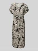 Soyaconcept Midikleid mit Bindegürtel Modell 'MARICA' in Black, Größe ...