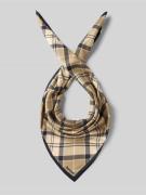 Barbour Tuch mit Gitterkaro Muster Modell 'KINSALE' in Beige, Größe 1