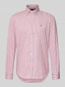 Tommy Hilfiger Regular Fit Freizeithemd aus Baumwoll-Mix in Rot, Größe...