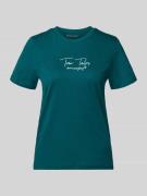 Tom Tailor Regular Fit T-Shirt aus Bio-Baumwoll-Mix in Dunkelgruen, Gr...