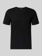 Tom Tailor Regular Fit T-Shirt aus reiner Baumwolle in Black, Größe L