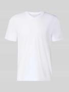 Tom Tailor Regular Fit T-Shirt aus reiner Baumwolle in Weiss, Größe L