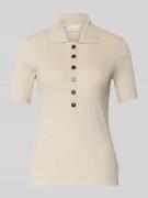 Marc O'Polo Slim Fit Poloshirt aus Baumwoll-Modal-Mix in Beige, Größe ...