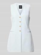 BOSS Slim Fit Longblazer ohne Ärmel Modell 'JULINIAL' in Hellblau, Grö...