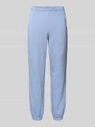 Lacoste Regular Fit Sweatpants aus Baumwoll-Mix in Bleu, Größe L