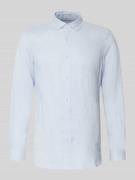 Scotch & Soda Regular Fit Leinenhemd mit Button-Down-Kragen in Bleu, G...