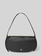 HUGO Henkeltasche in Lederoptik mit Logo-Detail Modell 'Neeko P' in Bl...