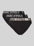 Marc O'Polo Slip aus Baumwoll-Mix im 3er-Pack in Black, Größe L
