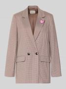 Tom Tailor Denim Relaxed Fit Longblazer mit Viskose-Anteil in Hellbrau...