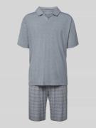 Schiesser Pyjama aus Viskose-Mix Modell 'Selected Premium' in Mittelgr...