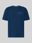 Scotch & Soda T-Shirt mit Label-Stitching in Marine, Größe L