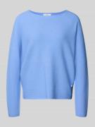 Fynch-Hatton Strickpullover mit Rundhalsausschnitt und Label-Detail in...