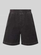 Carhartt Work In Progress Jeansshorts mit elastischem Bund Modell 'Rey...