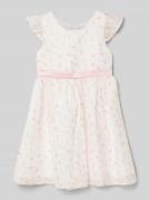 Happy Girls Kleid mit gelegten Falten in Rosa, Größe 104