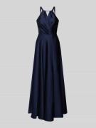Hey Kyla Abendkleid mit rückseitiger Schnürung in Marine, Größe 32