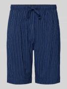 Schiesser Relaxed Fit Bermuda mit Viskose-Anteil in Marine, Größe 48