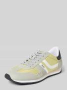 BOSS Orange Low Top Sneaker mit Lederoptik-Details Modell 'LEVON_RUNN_...