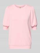 Soyaconcept Sweatshirt mit 1/2-Arm Modell 'BANU' in Rosa, Größe L