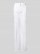Christian Berg Woman Wide Fit Jeans mit Bügelfalten in Weiss, Größe 34...