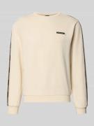 EA7 Emporio Armani Sweatshirt mit Label-Details und Rundhalsausschnitt...