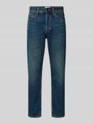 Jack & Jones Relaxed Fit Jeans im Used-Look Modell 'CHRIS' in Dunkelbl...