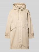 Marc O'Polo Regular Fit Parka aus reiner Baumwolle in Beige, Größe 34