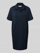 Marc O'Polo Polokleid mit Modal-Anteil in Dunkelblau, Größe M