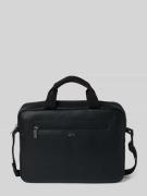 BOSS Laptoptasche mit Label-Applikation Modell 'LEWIS_DOC CASE' in Bla...