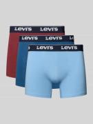 Levi's® Trunks aus Baumwoll-Mix im 3er-Pack in Blau, Größe L