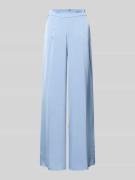 V by Vera Mont Stoffhose mit elastischem Bund in Hellblau, Größe 34