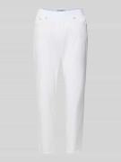 Raphaela By Brax Caprihose mit elastischem Bund Modell 'Pamina' in Wei...