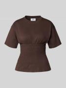 JJXX Tailliertes T-Shirt mit Rundhalsausschnitt Modell 'EVELYN' in Mit...