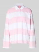 JJXX Relaxed Fit Poloshirt aus reiner Baumwolle Modell 'VILMA' in Hell...