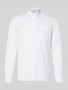 Matinique Regular Fit Freizeithemd mit Leinen-Anteil in Weiss, Größe L